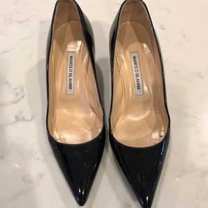 Manolo blahnik kitten heels size 39